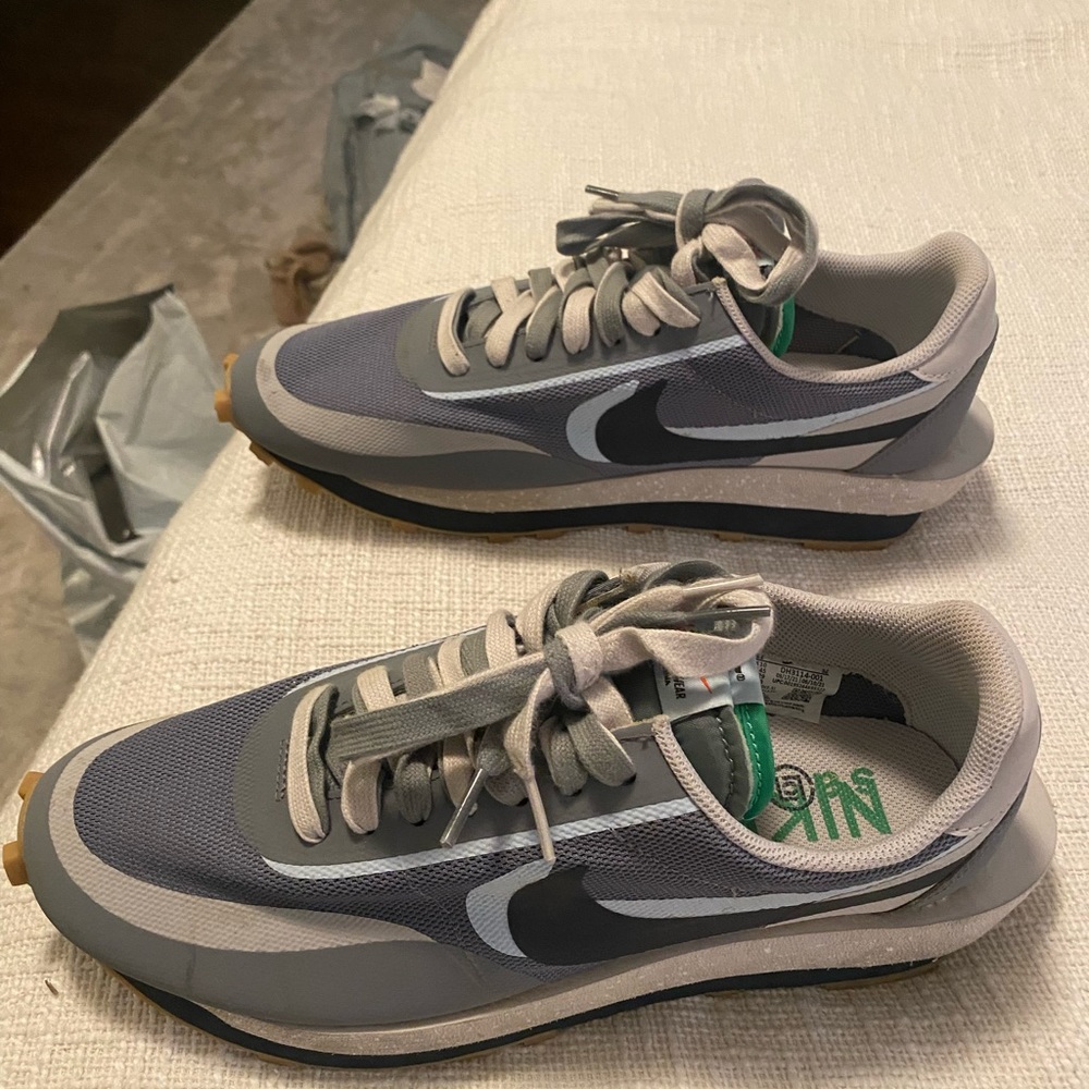 Nike Ld waffle Sacai clot kiss of death 2 cool grey DH3114-001 Size 11